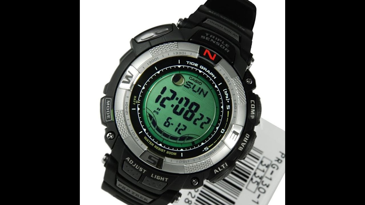 Casio ProTrek PRG-130.wmv