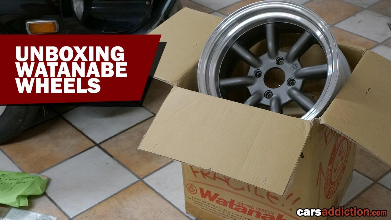 Unboxing Watanabe RS Wheels fresh from Japan