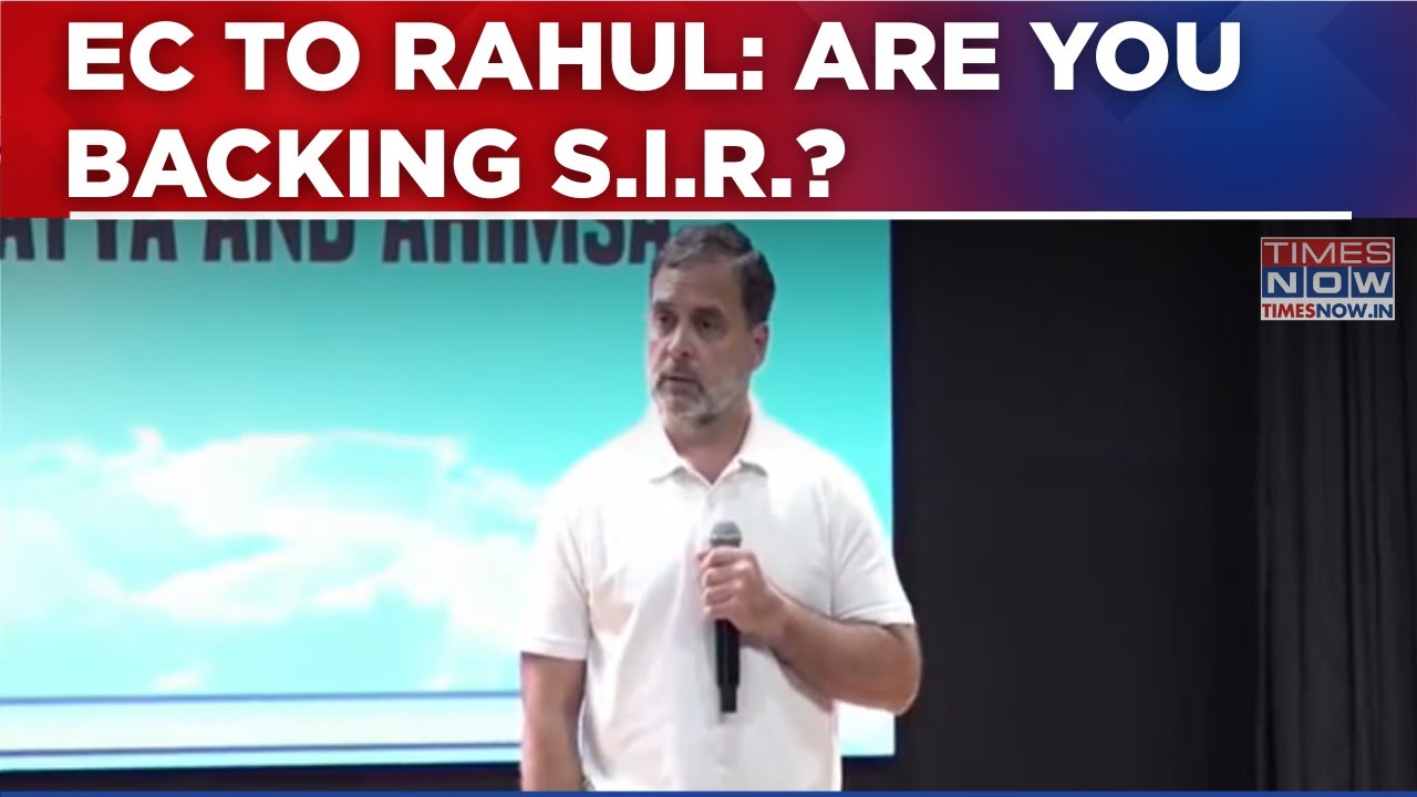 Rahul Gandhi Drops &lsquo;H-Files&rsquo;; EC Rebuts &lsquo;Fake Voters&rsquo; Claim, Questions His Stand On S.I.R. | Watch