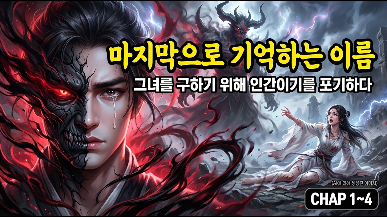 그녀를 구하기 위해 마도(魔道)를 택하다! 이성을 잃어가는 순간, 그가 유일하게 기억한 것은 그녀의 이름이었다. #입마 #비극 #희생 #사랑 #기이한이야기