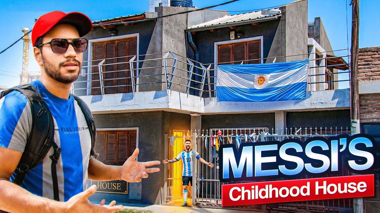 I found Messi's childhood home in Argentina