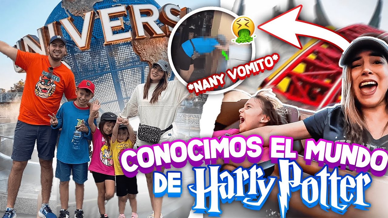 CONOCIMOS el mundo de HARRY POTTER | Me VOMITE en los JUEGOS | Los Molina