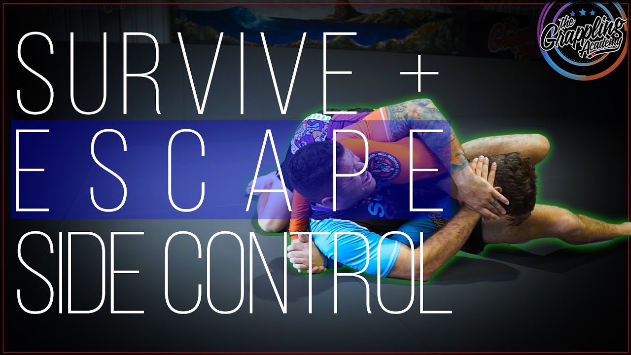Survive AND Escape side control EVERY TIME!!!