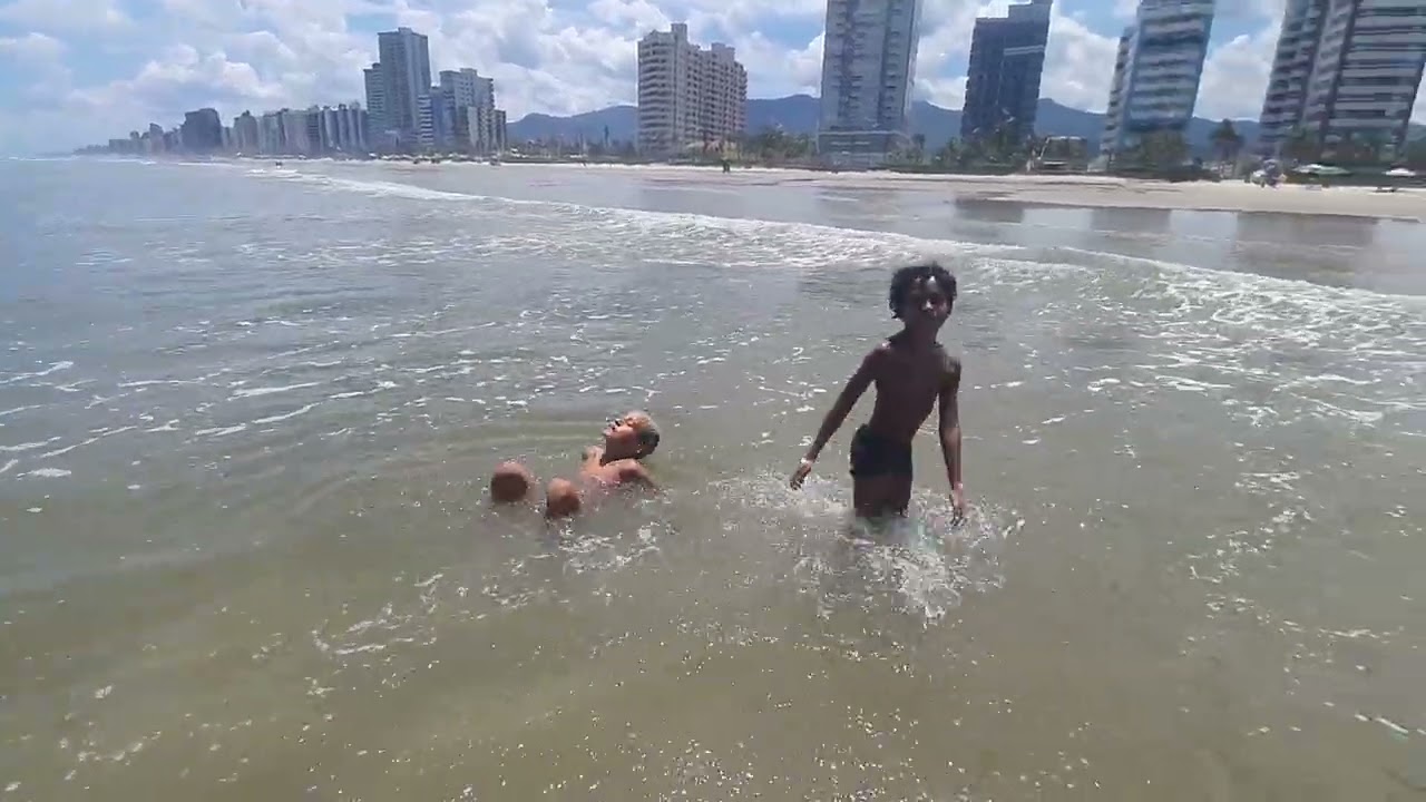Praia Grande, grandes mergulhos.... 