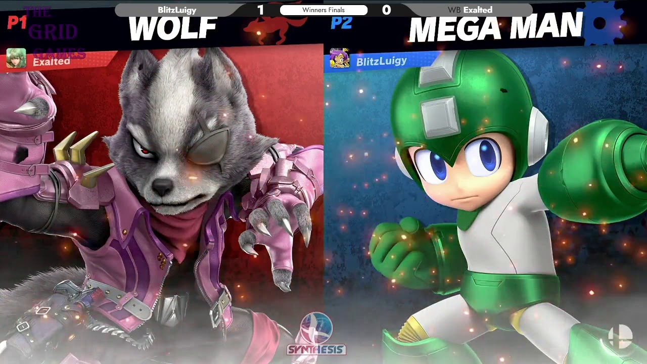 Super Smash Bros. Ultimate:  WB | Exalted (Wolf) V BlitzLuigy (Mega Man) - Synthesis Online 72