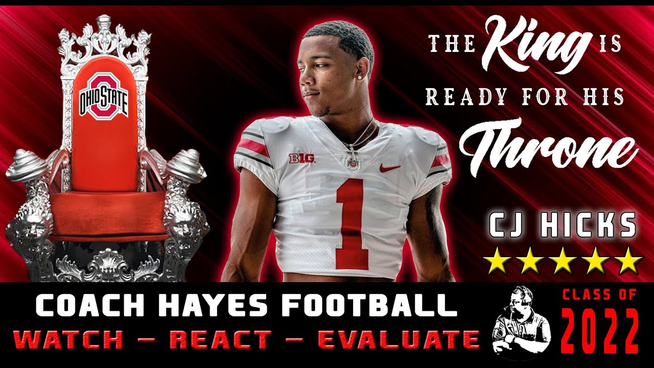 5⭐ LB  CJ Hicks Highlights | He is the King 👑 of Ohio football.
