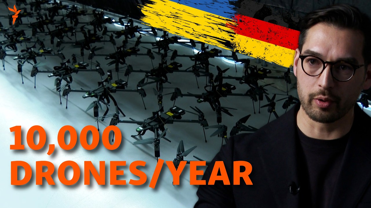 10 000 дронов в год: Радио Свобода/Радио Свобода заглянуло на первый немецко-украинский завод по ...