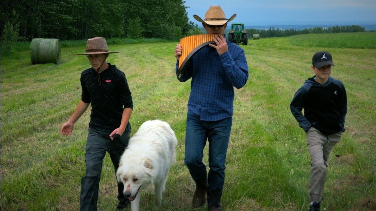 Ranchers Thrill Official Music Video)( Played by Ed Urich on pan flute)    4K
