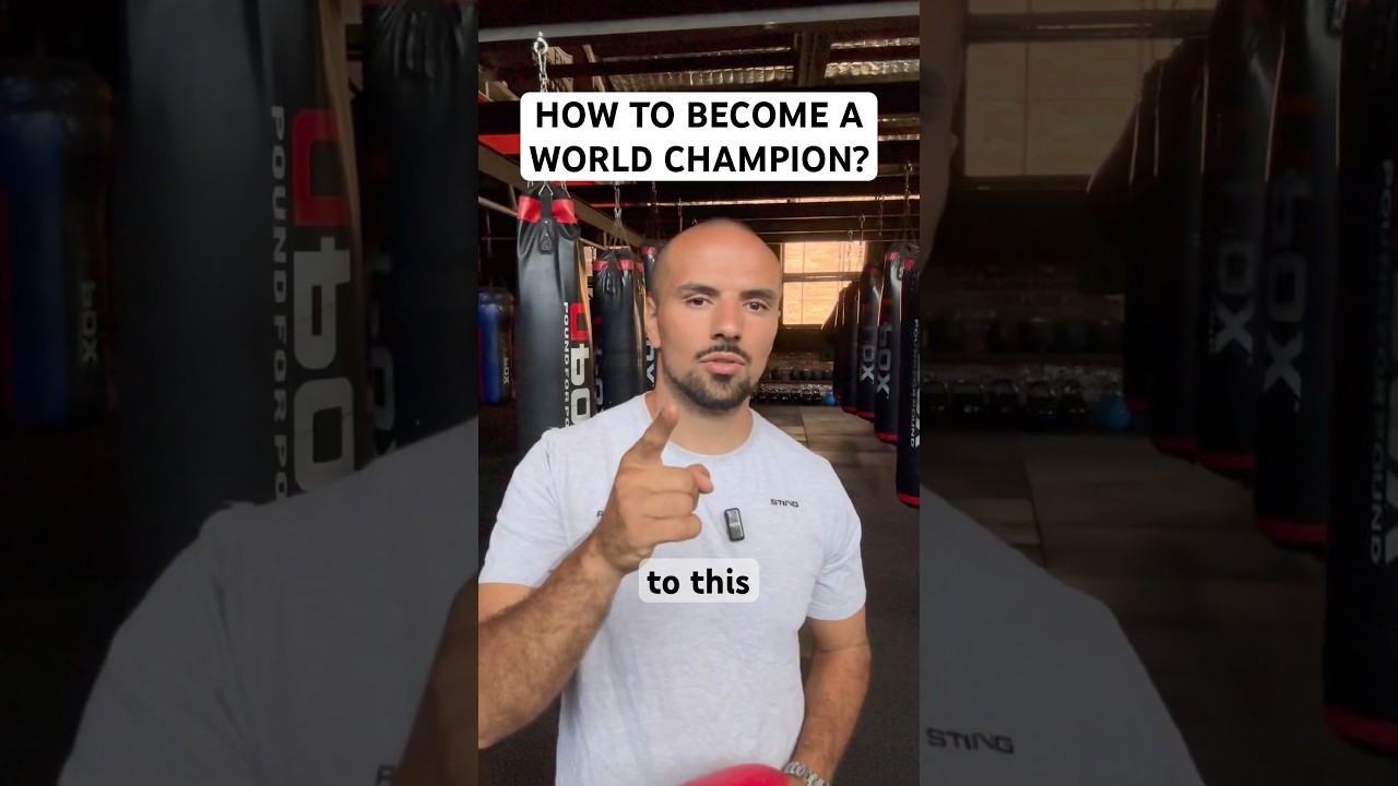The key steps to becoming a world champion🏆 