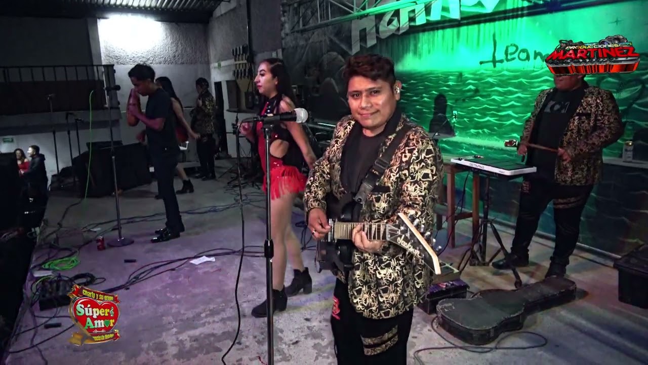 TEMA EL TRENECITO Y MAS CUMBIAS CHARLY Y SU SUPER AMOR