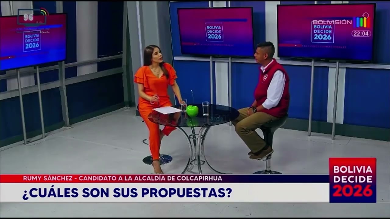 Hoy conoceremos a Rumy Sánchez, candidato a la alcaldía de Colcapirhua - Cochabamba.