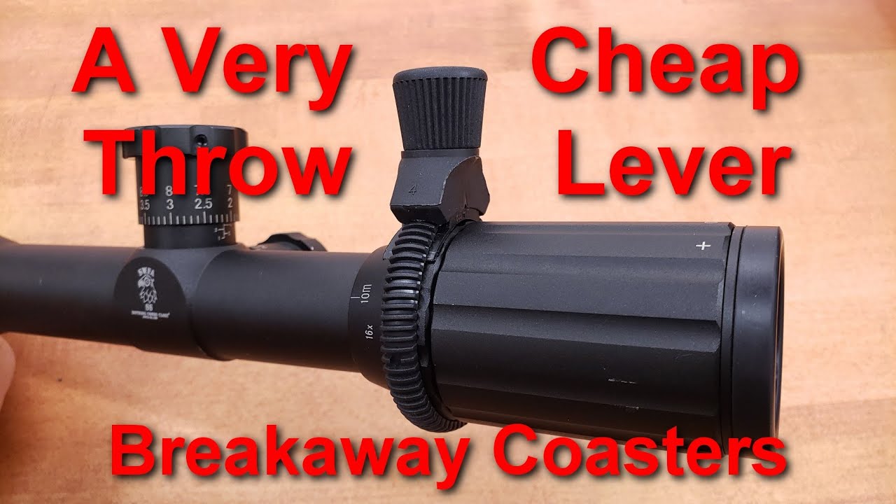One of The Cheapest Throw Levers Around. The Breakaway Coasters.