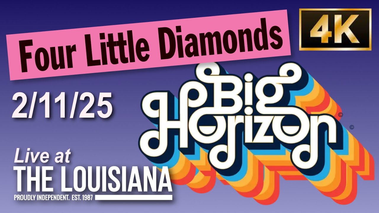 Four Little Diamonds. Big Horizon. Live at the Louisiana, Bristol. 2 Nov 2025 4K