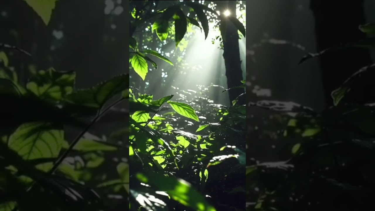 Forest Ambience 4K (30 MIN)-  Linklight | | Peaceful Jungle Sounds for Deep Relaxation & Meditation 