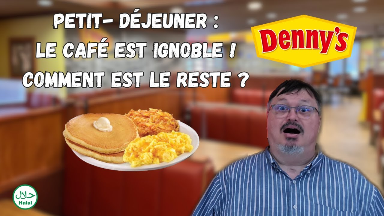 Denny’s : Breakfast dans un "American Diner", Pancake, Hash Brown et Œuf brouillés illimités !