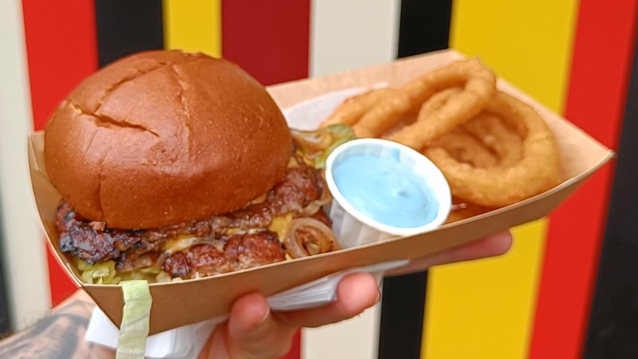 Eating at Manchester's Street Food Village