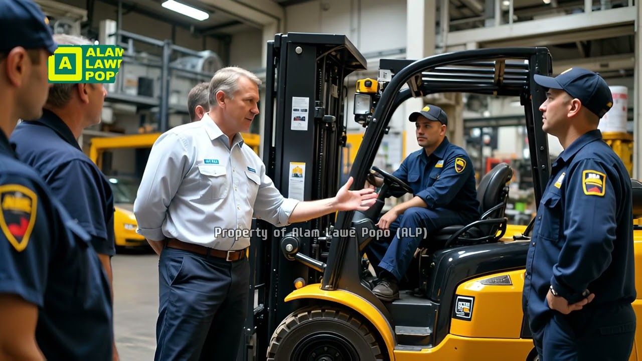 Training Forklift: Counterbalance Forklift | Full Safety & Operation Tutorial #forklift