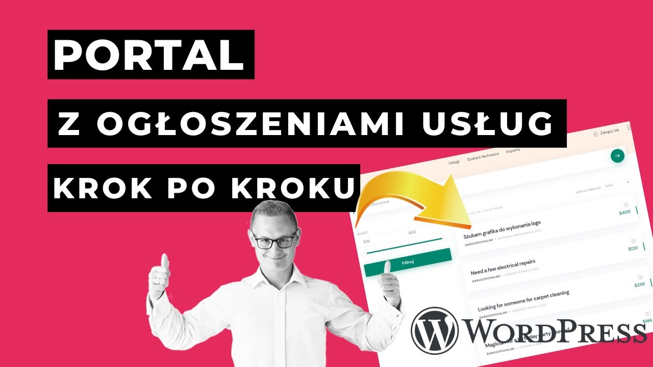 Zbuduj Portal z Ogłoszeniami Usług Krok Po Kroku [WordPress ]