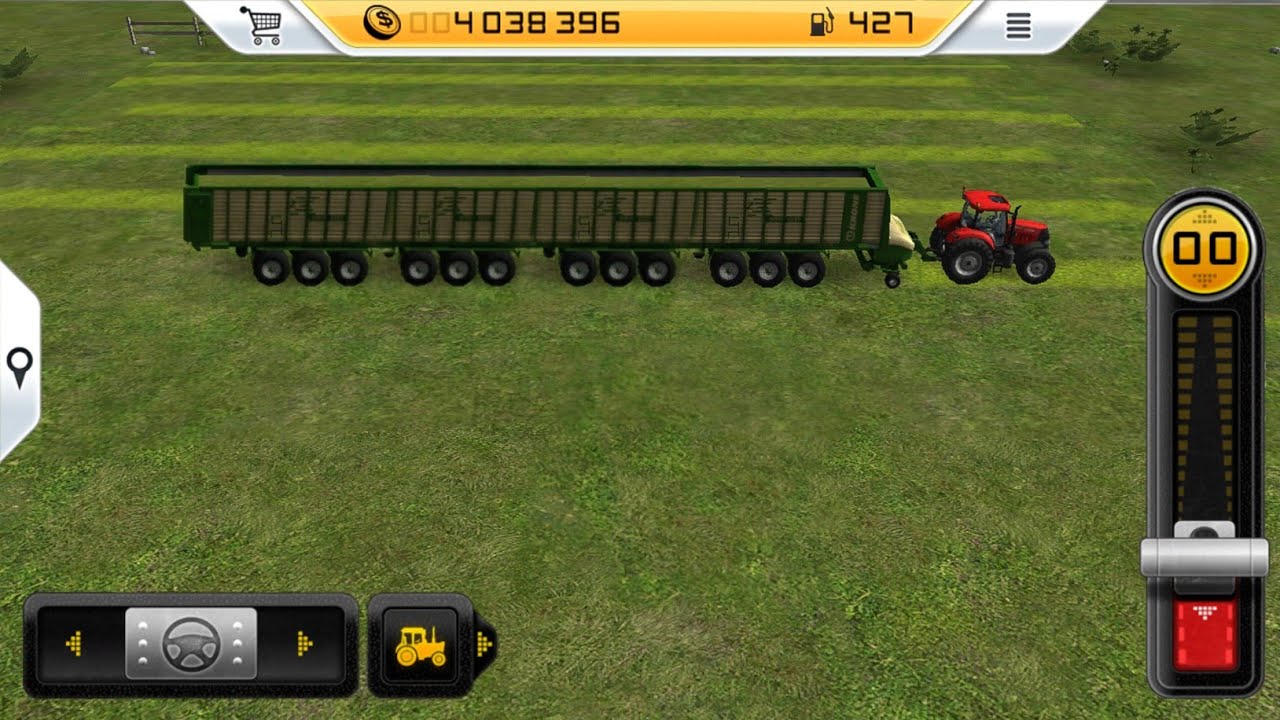Fs 14 Farming simulator 14 | Grass silage making in Fs 14 | Timelapse !