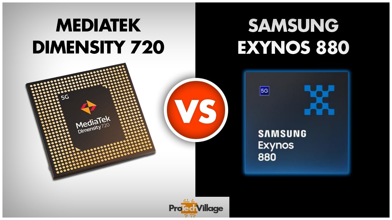 Samsung Exynos 880 vs Mediatek Dimensity 720 🔥 | Which is better? | Dimensity 720 vs Exynos 880