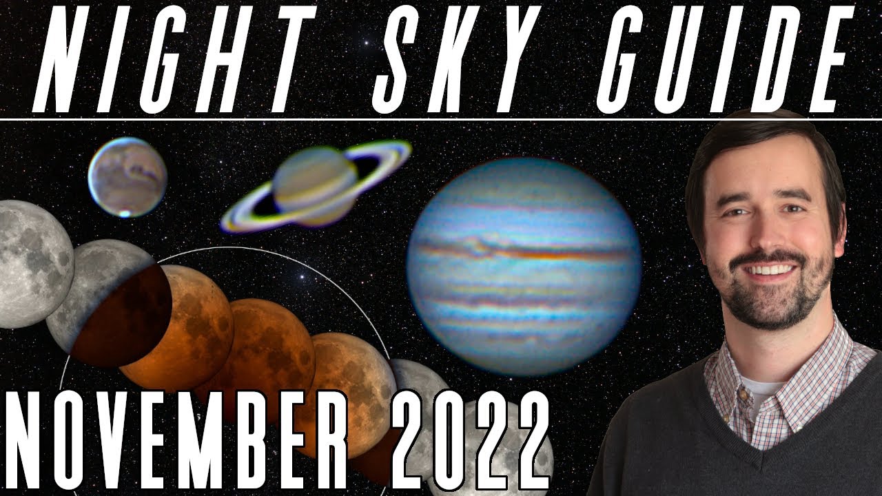 The Night Sky | November 2022 | Total Lunar Eclipse | Mars close to Earth | Leonids Meteor Shower