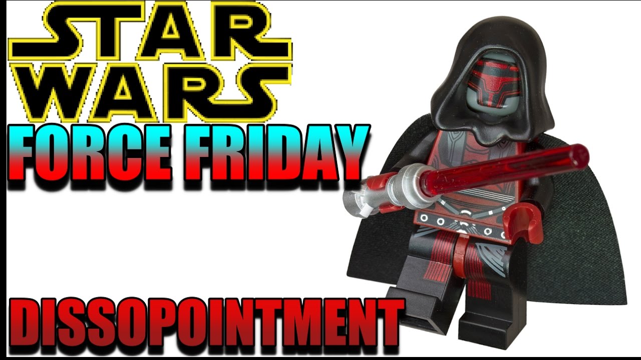 LEGO FORCE FRIDAY DISSAPOINTS! 2016