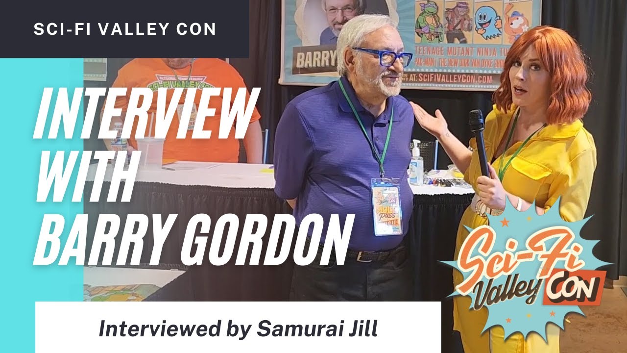 Barry Gordon interview at Sci-Fi Valley Con 2022