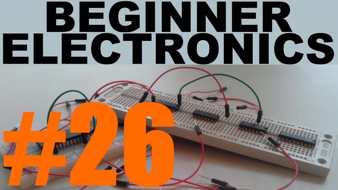 Beginner Electronics - 26 - Logic Gates and Floating Inputs (and short channel update)