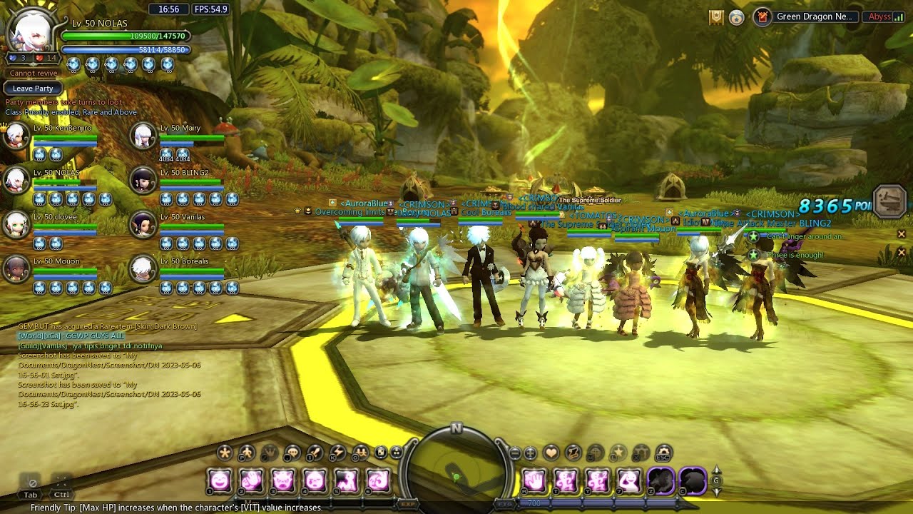 2nd Clear Green Dragon Nest Normal Gladiator POV / DN Return