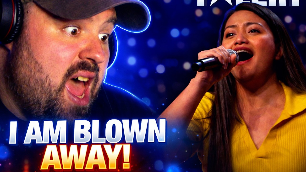 Vocalist first time reaction to Kristel Herrera BGT Audition 2026 - WOW!
