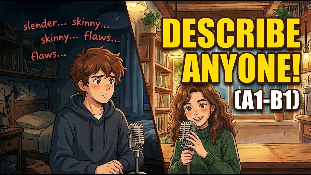 How to Describe a person in English (20-Min podcast )