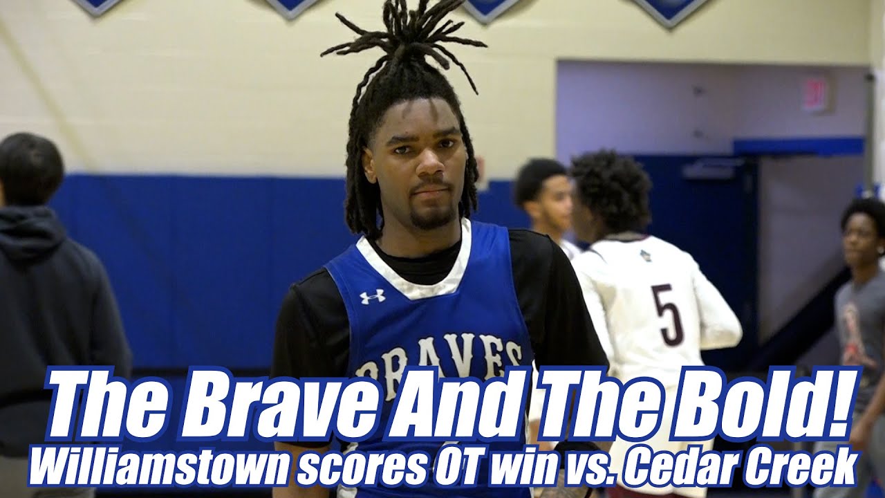 Williamstown 75 Cedar Creek 71 (OT) | HS Boys Basketball | C. Suggs 24 Points & J. Gordon 23 Points!