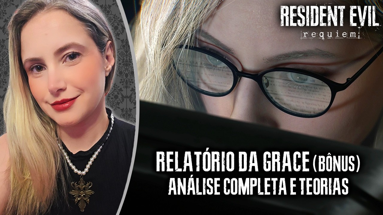 RELATÓRIO DE GRACE: Análise e (muitas) TEORIAS! | Conteúdo EXTRA de RESIDENT EVIL REQUIEM