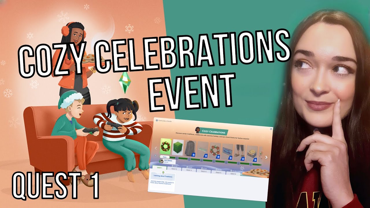 Cozy Celebrations Event in The Sims 4! Quest 1 is actually EASY!