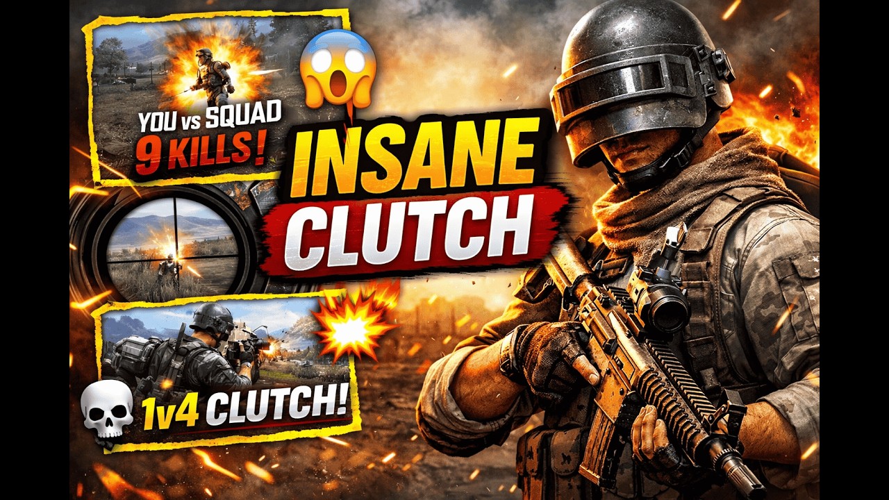 Solo Domination in PUBG Mobile 💀 Non-Stop Action & Clutch Moments”