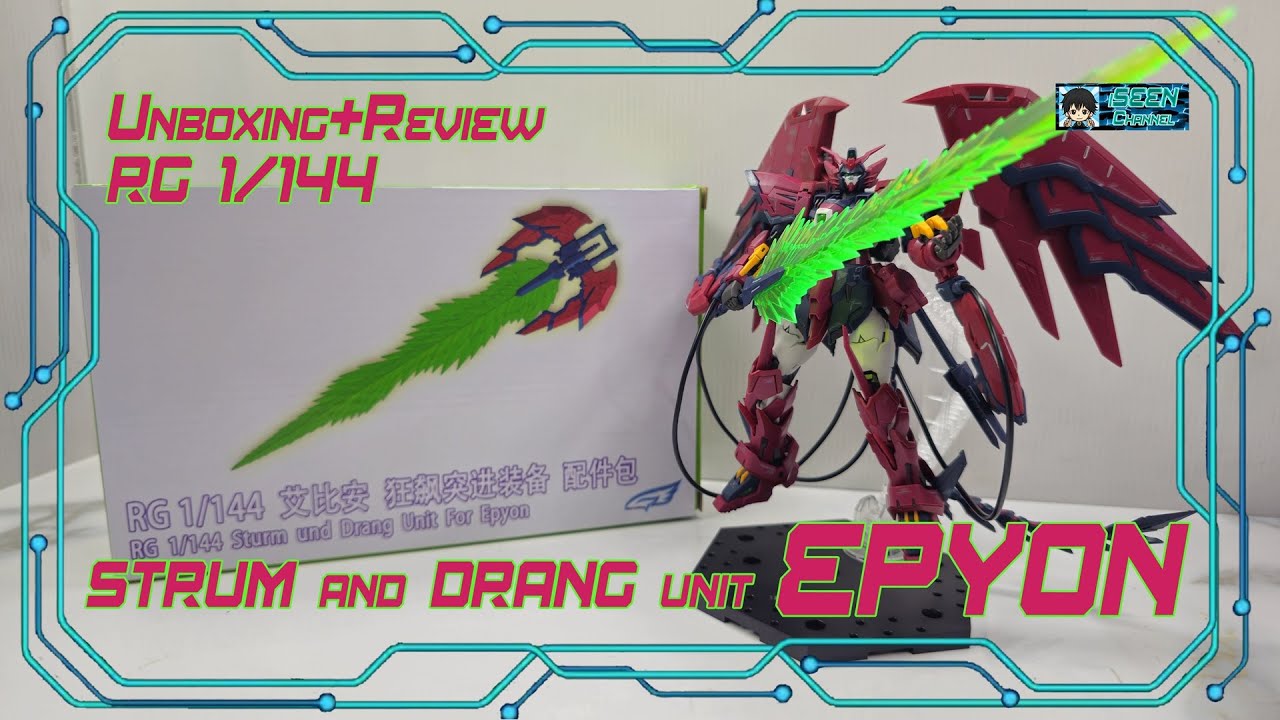 [Unboxing+Review] RG 1/144 : STURM and DRANG unit for EPYON