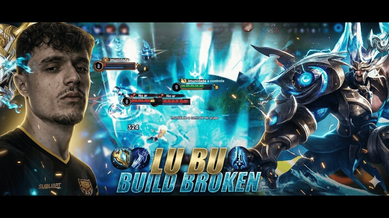 LUBU ESTÁ MUITO BROKEN COM ESSA BUILD | HONOR OF KINGS