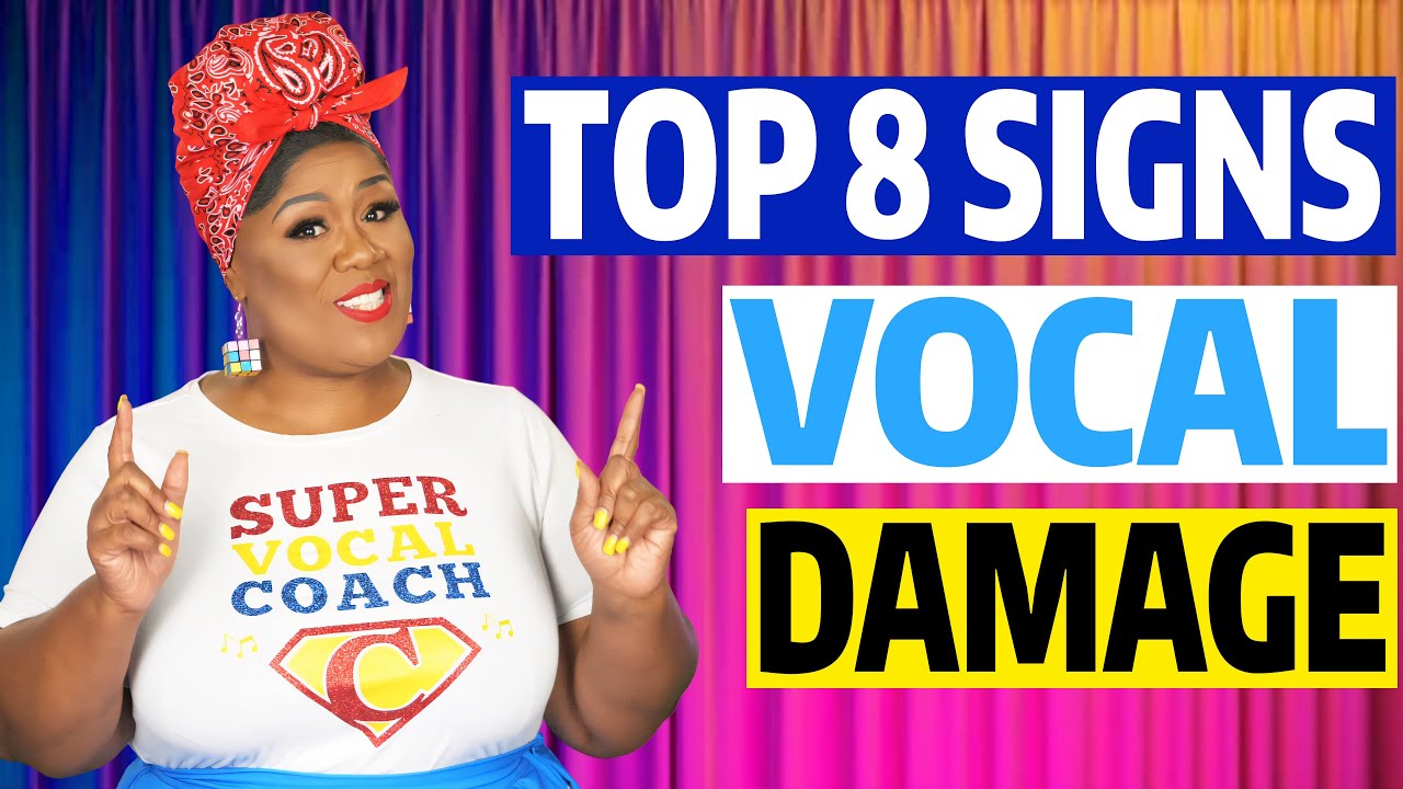 8 признаков того, что вы вредите своему голосу с помощью Vocal Coach