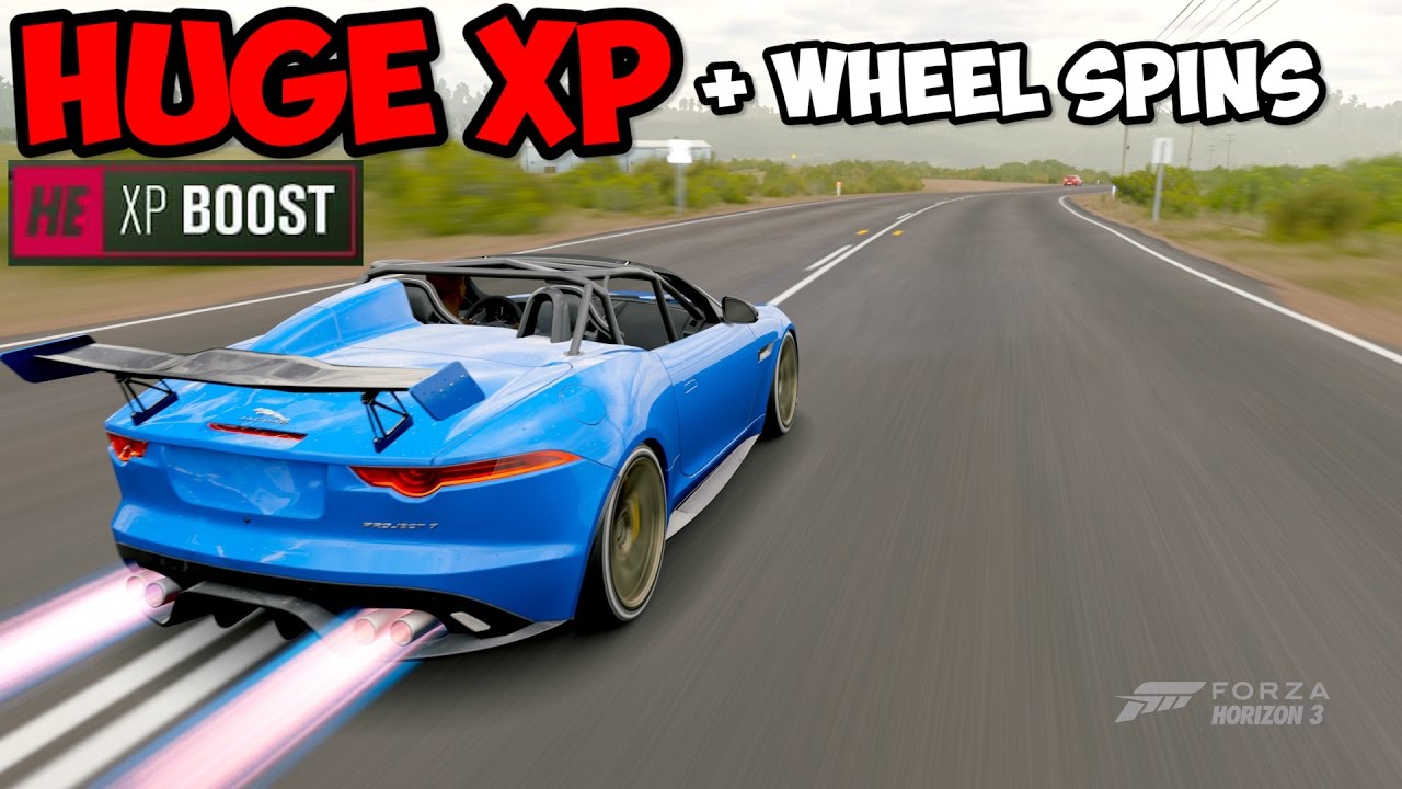 Forza Horizon 3 - Goliath Race - HUGE XP / HUGE WHEEL SPINS