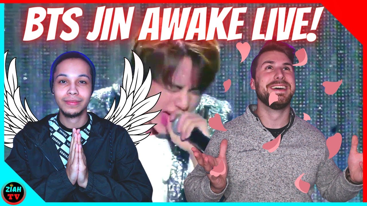 BTS JIN AWAKE LIVE PERFORMANCE - REACTION! 😱👼