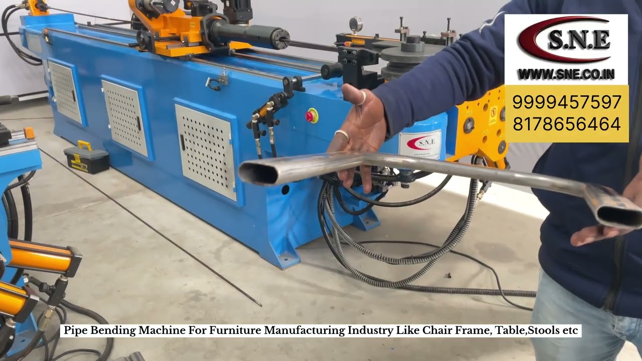 ಫರ್ನಿಚರ್ ತಯಾರಕರಿಗಾಗಿ CNC ಪೈಪ್ ಬೆಂಡಿಂಗ್ ಮೆಷಿನ್ | ಉತ್ಪಾದನೆ ಮತ್ತು ಗುಣಮಟ್ಟ ಹೆಚ್ಚಿಸಿ#cncpipebending