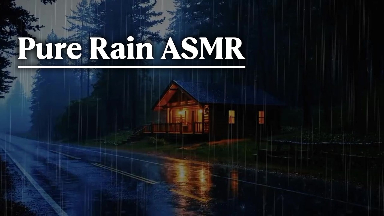 “If today was heavy, let this rain hold you tonight 🌧️”