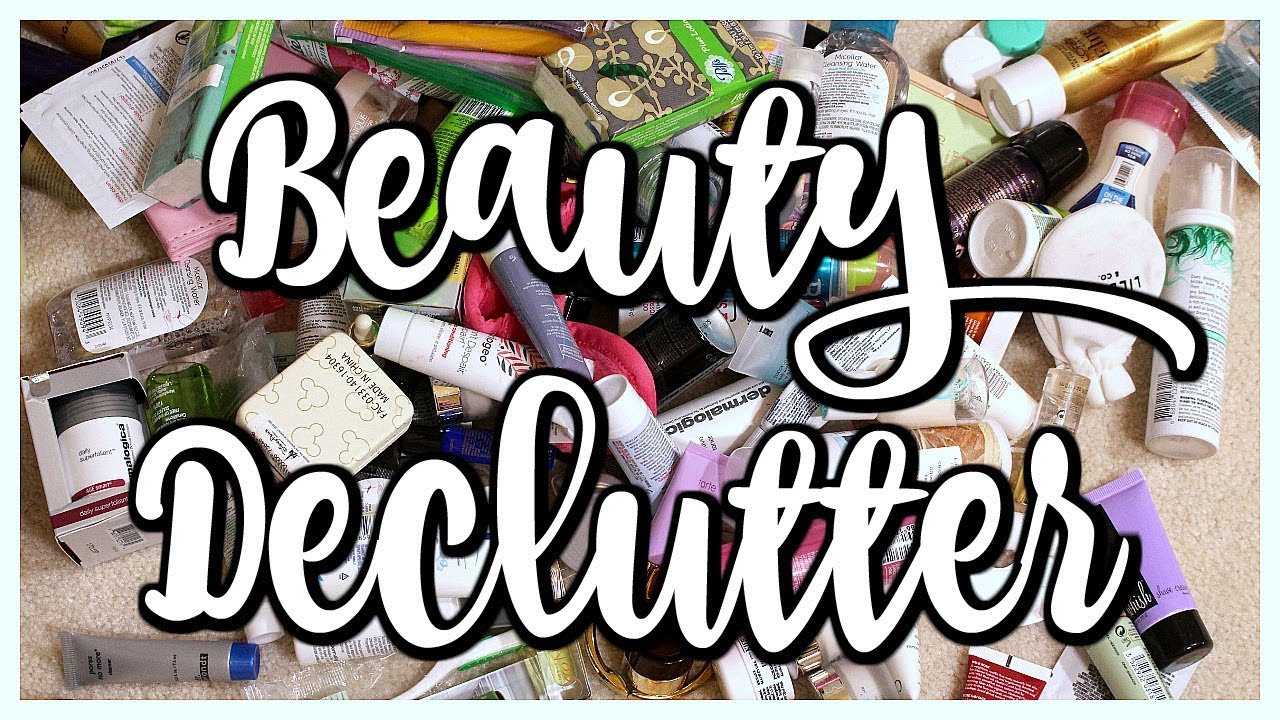 BEAUTY DECLUTTER | Travel-Sized Products