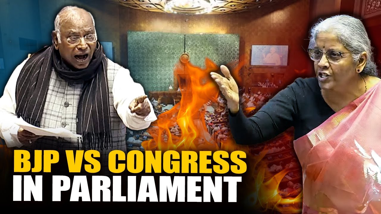 Indian Parliament witness BJP-Congress standoff over Emergency, Women Reservation bill