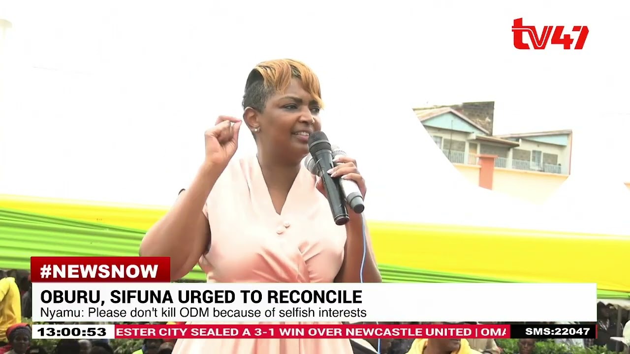 Senator Nyamu to Sifuna and Oburu: Please don't kill ODM because of selfish interests