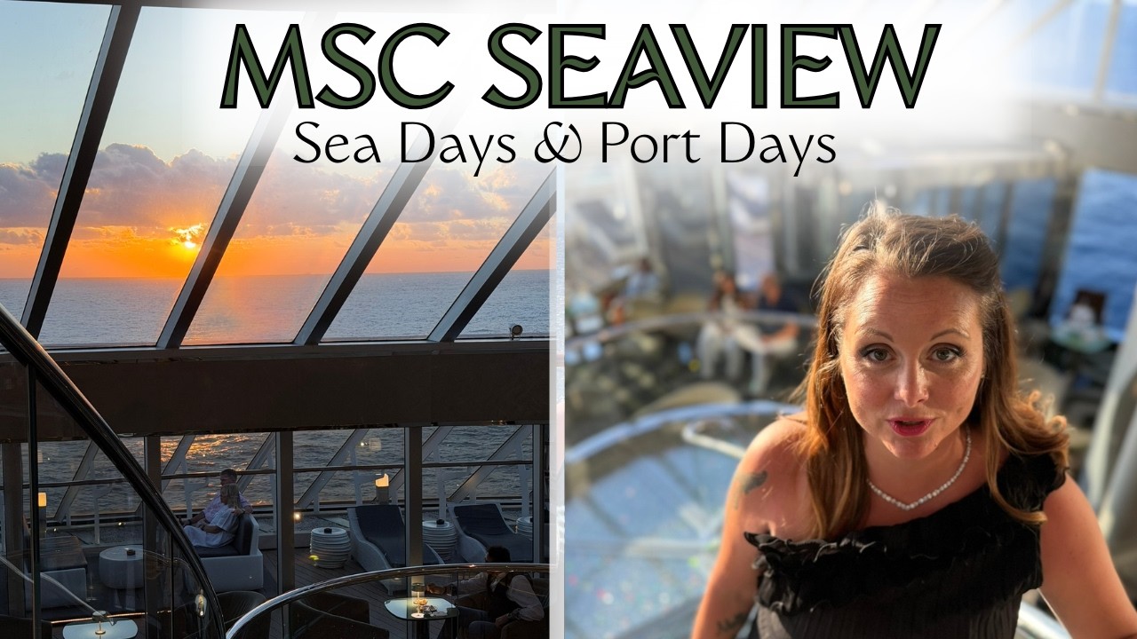 Только морские дни на борту MSC Seaview? | Наши последние дни на борту