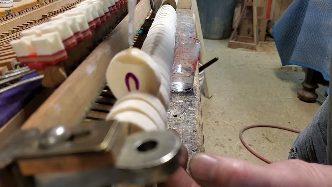B-72 How to Use Various Dilutions for Soft Piano Hammers