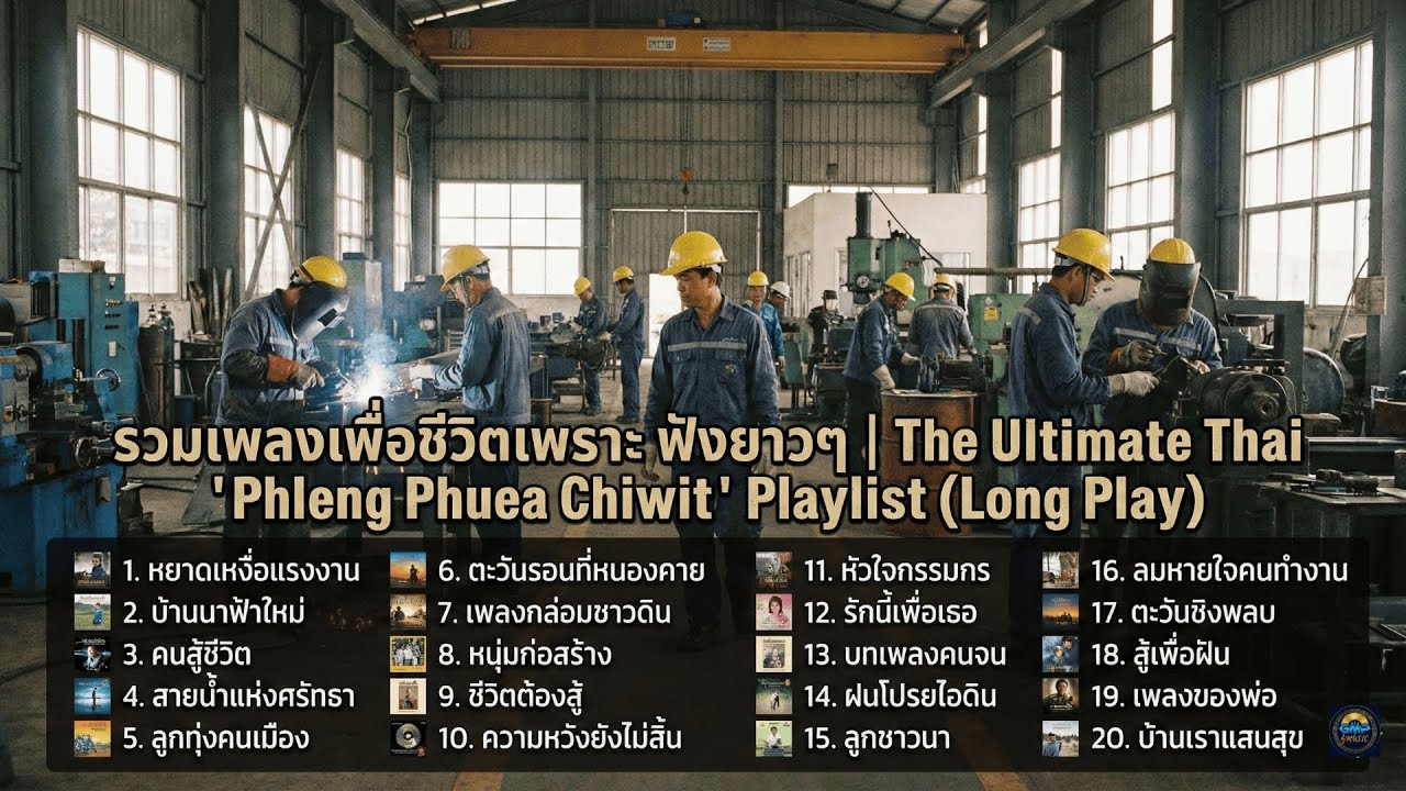 มาใหม่ รวมเพลงเพื่อชีวิตน่าฟัง เพราะจับใจ ฟังยาวๆ