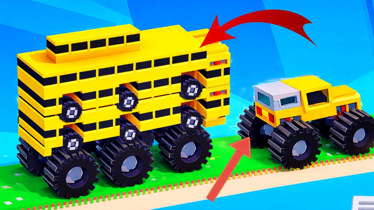 Fancade.New Drive Mad.Bus Drive All New Levels Gameplay Walkthrough, Android, Enjoy!!! EP-No 14