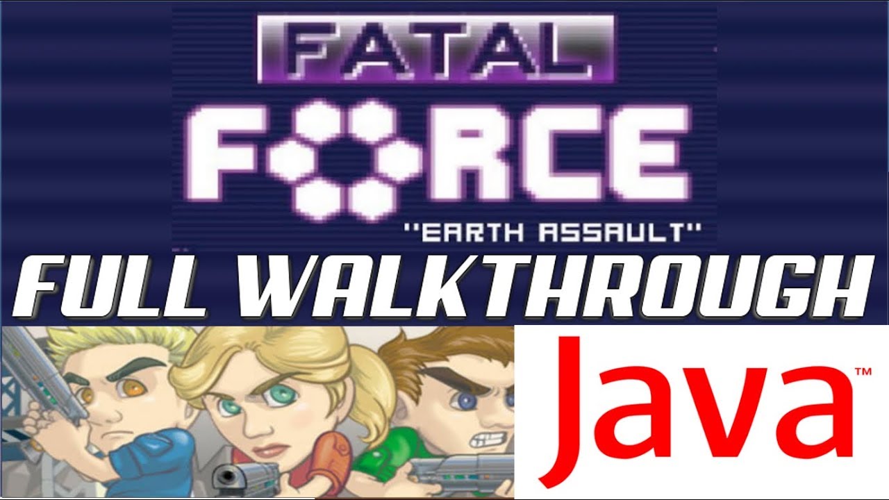 Fatal Force: Earth Assault JAVA GAME (Macrospace 2004 year) FULL WALKTHROUGH 1080p 60 FPS